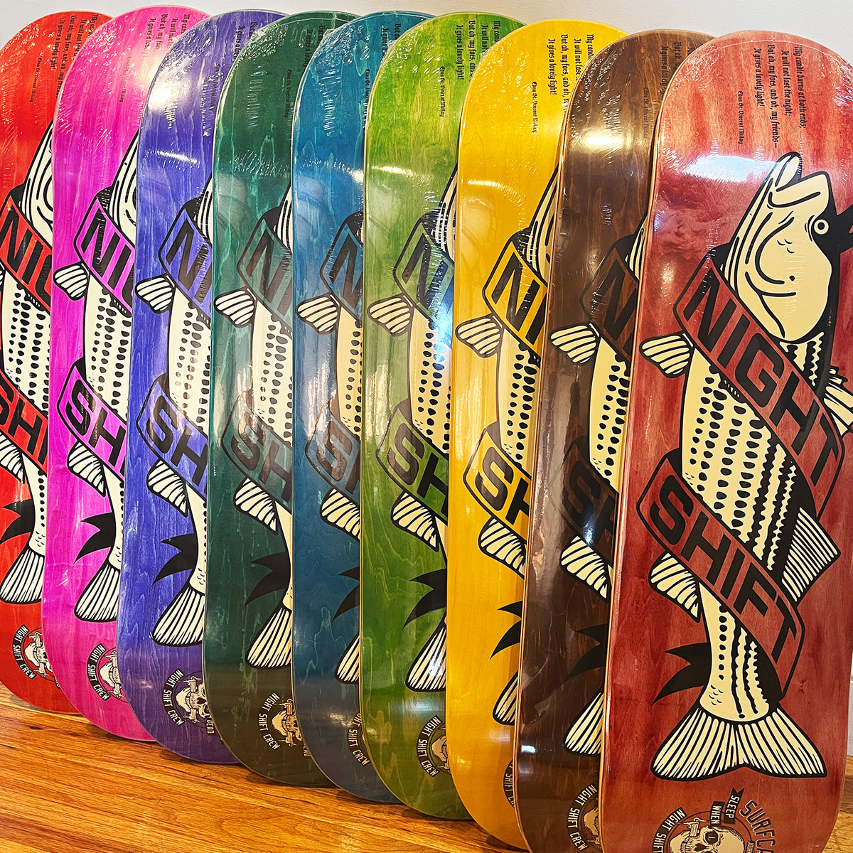 NSC Skate Deck (Surfcaster's Journal X Chapman Boards
