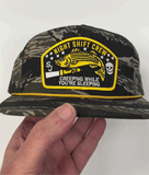 Black and Gold Creepin' Tiger Camo Hat (Best Patch Ever?)