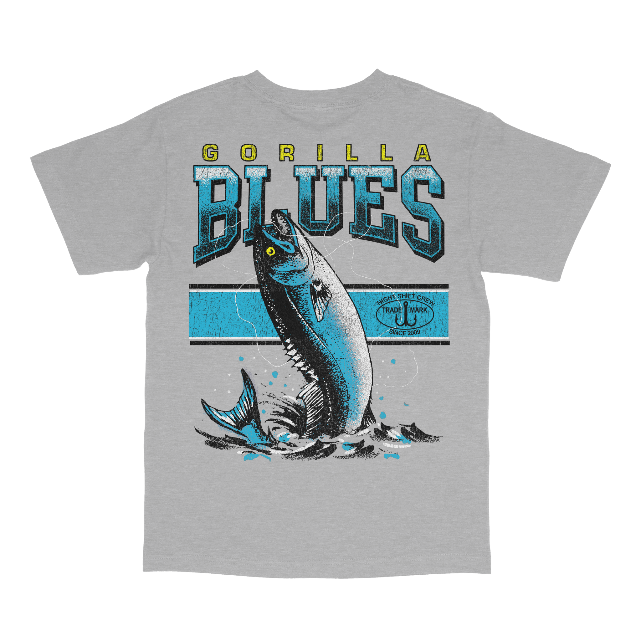 Gorilla Blues T Shirt – Surfcaster's Journal Store