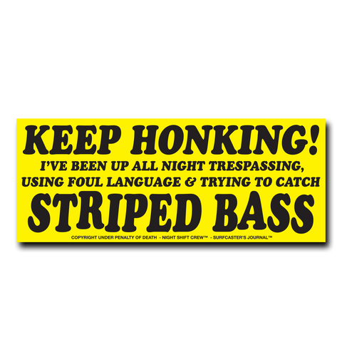 Keep Honking! Bumper Sticker